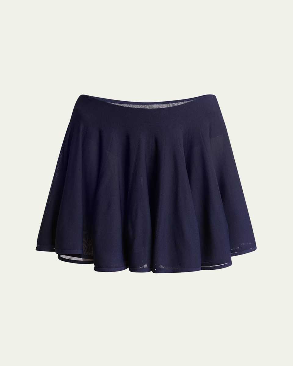 Flared Mini Skirt